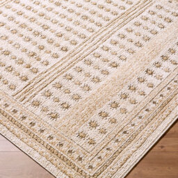 Livabliss Elle Decor Alba-Global Ivory Green Brown Taupe Graphic Living Dining Bedroom Rug 160 X 213 Cm Easy Care, Non Shedding - thumbnail 6