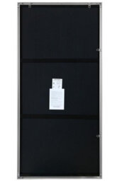 "Mirroroutlet Artus - Silver Aluminium Edged Full Length Wall Leaner Mirror 68"" X 33"" (174Cm X 85Cm)" - thumbnail 9