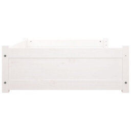 Walplus Dog Bed White 105.5X75.5X28 Cm Solid Pine Wood - thumbnail 6