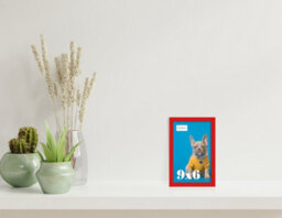 9X6 Red Picture Frame (22.9 X 15.2Cm) Poster, Photo, Artwork, Gallery Wall Or Print - thumbnail 2