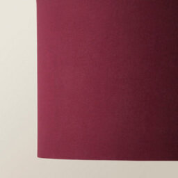 Valuelights Reni Plum Fabric Drum Ceiling Lamp Shade (D)45Cm - thumbnail 3
