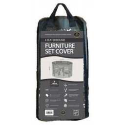 Primrose Rectangular 6 Seater Furniture Set Cover 270Cm X 89Cm - Super Tough - Dark Green - thumbnail 5