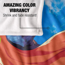 DC comics Superman Silky Cloud Embrace Lois Lane Supersoft Blanket Blue/white/multicoloured (One Size) - thumbnail 4