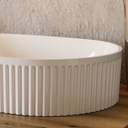 Heze Furniture Noca Bathroom Cabinet 80Cm With Worktop And Countertop Basin In Cashmere - thumbnail 4