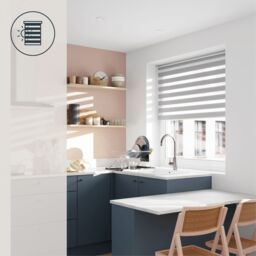 GoodHome Elin Corded Concrete Grey Day & Night Roller Blind (W)180Cm (L)180Cm - thumbnail 8