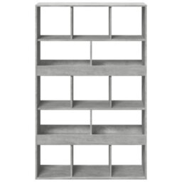 Berkfield Room Divider Concrete Grey 100X33X156.5 Cm Engineered Wood - thumbnail 4