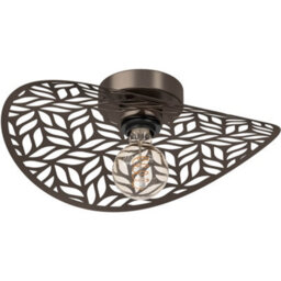 Loops Elegant Modern Design Bronze Ceiling Light For Indoor Spaces - Semi Flush Mount - thumbnail 1