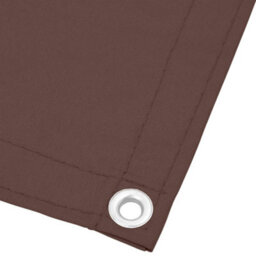 Berkfield Balcony Screen Brown 120X800 Cm 100% Polyester Oxford - thumbnail 4