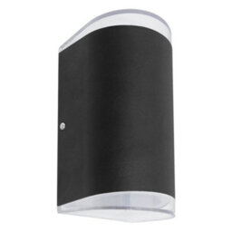 Long Life Lamps Company Modern 6W Led Double Outdoor Wall Light Black Warm White Zlc319Ww - thumbnail 3