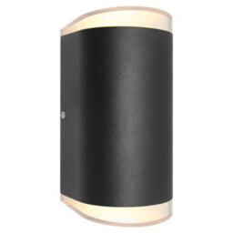 Long Life Lamps Company Modern 6W Led Double Outdoor Wall Light Black Warm White Zlc319Ww - thumbnail 7