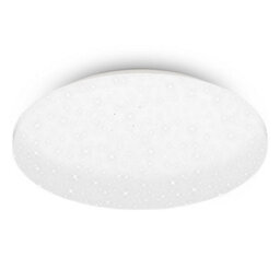 Briloner White Bathroom Ceiling Light Led Lamp 12W, 1300Lm, 4000K Starry Sky Effect Ip44, 275X60mm