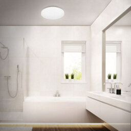 Briloner White Bathroom Ceiling Light Led Lamp 12W, 1300Lm, 4000K Starry Sky Effect Ip44, 275X60mm - thumbnail 4