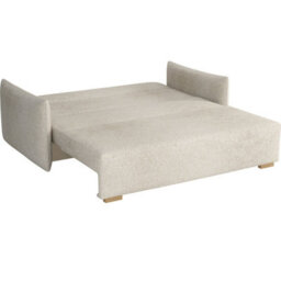 Viva Glov Iv Upholstered Sofa Bed With Bedding Storage Chipboard Frame Wood Legs Sleeping Function 174X98X85Cm Blue - thumbnail 5