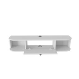Decorotika Ibarra Modern Floating Tv Stand Tv Unit White - thumbnail 5