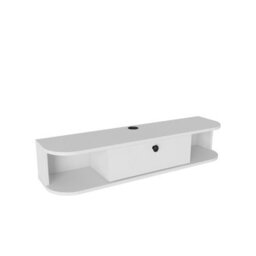 Decorotika Ibarra Modern Floating Tv Stand Tv Unit White - thumbnail 6