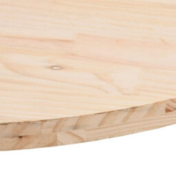 Berkfield Table Top 70X35X2.5 Cm Solid Wood Pine Oval - thumbnail 5