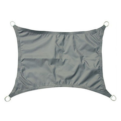 Sundaze 4X3M Rectangle Anthracite Sun Shade Sail Outdoor Garden Patio Sunscreen Uv Block With Free Rope - image 1