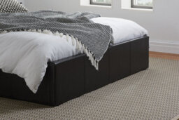 Birlea Berlin King Ottoman Bed Frame In Black - thumbnail 6