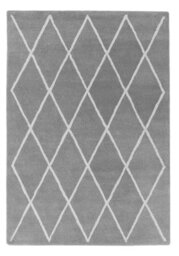 Asiatic Albany Diamond Silver Rug-200Cm X 290Cm - thumbnail 2