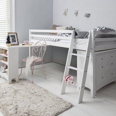 Nöa & Nani Noa & Nani Sleepstation With Chest Of Drawers & Desk In Classic White Moro - image 1