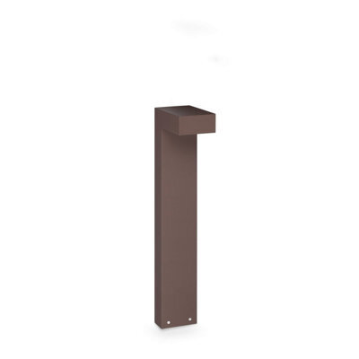 Ideal Lux Luminosa Sirio 60Cm Outdoor Bollard Coffee 1X Led 1100Lm 3000K Ip65 - image 1