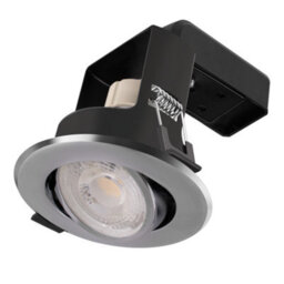 Bright Source Tilt Ip20 Gu10 Downlight - Chrome - (Including Free Gu10 Lamp) - thumbnail 3