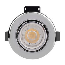 Bright Source Tilt Ip20 Gu10 Downlight - Chrome - (Including Free Gu10 Lamp) - thumbnail 2
