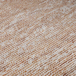 Melrose Soft Textured Orange Distressed Look Design Small Indoor Area Rug 080/150Cm - thumbnail 2