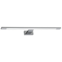 Milagro Shine Chrome Led 12W Wall Lamp Stylish Polished Chrome Light With Ip44 Rating Perfect For Mounting Above A Bathroom Mirror - thumbnail 3