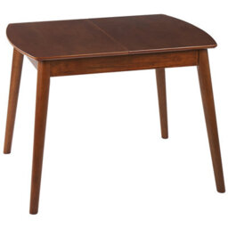 Beliani Extending Dining Table Toms Dark Brown 100/130 Cm 80 Cm - thumbnail 4