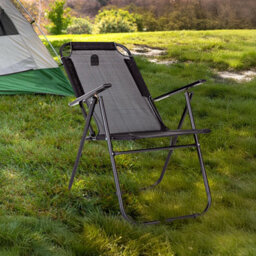 Royalford Folding Camping Chairs For Portable Folding Garden Chairs For Outdoors, Pack Of 2 - thumbnail 2