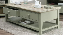 Statement Furniture Florence Coffee Table - Sage Green
