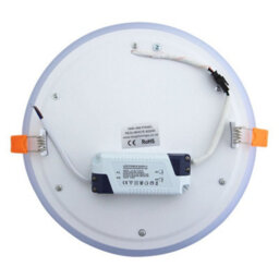 Long Life Lamps Company 18W Recessed Ceiling Led Round Ring Panel Red - thumbnail 7