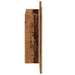 Berkfield Led Bathroom Mirror Cabinet Old Wood 40X12X45 Cm Engineered Wood - thumbnail 9