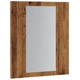Berkfield Led Bathroom Mirror Cabinet Old Wood 40X12X45 Cm Engineered Wood - thumbnail 6