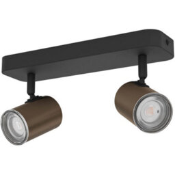 Loops Stylish Bronze And Black Led Bathroom Ceiling Spotlight For Modern Homes - thumbnail 3