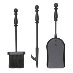 Jvl Colchester Contemporary Fireside 3 Piece Companion Set - thumbnail 3