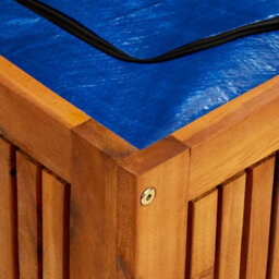 Berkfield Garden Storage Box 175X50X58 Cm Solid Acacia Wood - thumbnail 8
