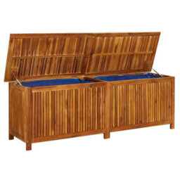 Berkfield Garden Storage Box 175X50X58 Cm Solid Acacia Wood - thumbnail 5
