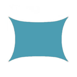 Blue 3X3M Rectangular Shade Sail Waterproof Uv Resistant - thumbnail 5