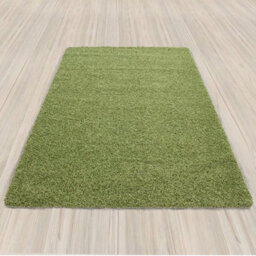 Uetian Green Shaggy Rug Medium 120X170 Cm Luxurious 5Cm Deep Pile Area Carpet - thumbnail 7