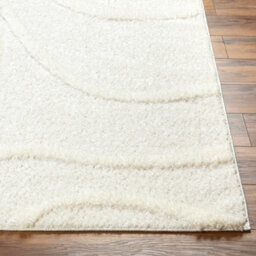 Livabliss Rodos-Modern Beige White Soft Plush Pile Living Bedroom Rug 200 X 275 Cm Easy Care, Non Shedding - thumbnail 5
