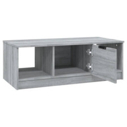 Berkfield Stylish Coffee Table Grey Sonoma 102X50X36 Cm Engineered Wood - thumbnail 5
