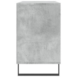 Berkfield Shoe Cabinet Concrete Grey 102X36X60 Cm Engineered Wood - thumbnail 5