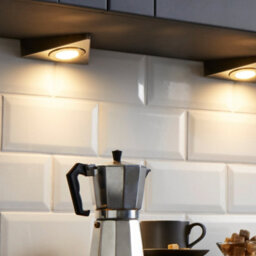 Litecraft Scott Satin Nickel Warm White Kitchen Led Under Cabinet Light - thumbnail 1