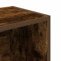 Berkfield Bookcase Smoked Oak 31X24X102 Cm Engineered Wood - thumbnail 9