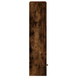 Berkfield Bookcase Smoked Oak 31X24X102 Cm Engineered Wood - thumbnail 6