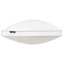 Wyld And Coco High Loft Duck Down Pillow 40 X 80 Cm, Breathable Cotton Cover, Elevated Support For Luxury Sleep - thumbnail 1