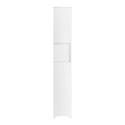 Sobuy Bzr109-W, Bathroom Tall Cabinet Cupboard Storage Cabinet,white,w30Xd30Xh170 - thumbnail 1
