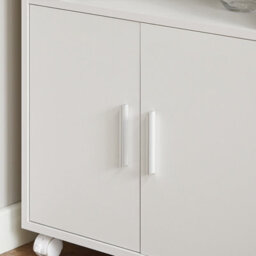 Sobuy Frg241-W, Kitchen Wheeled Storage Trolley, Kitchen Storage Cabinet Cupboard Unit,w55Xd38Xh84 - thumbnail 8